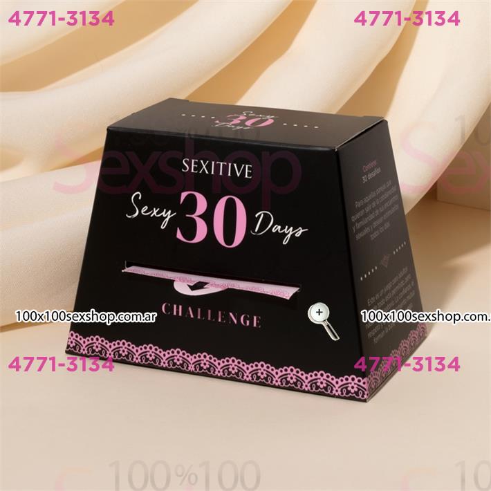 Cód: CA JUE GLO06 - Desafio Sexy de 30 dias - $ 10700 Cód: CA JUE GLO06 - Desafio Sexy de 30 dias - $ 10700